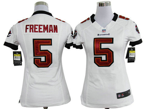 tampa bay buccaneers 5 freeman White Game nike nfl Womens Jerseys